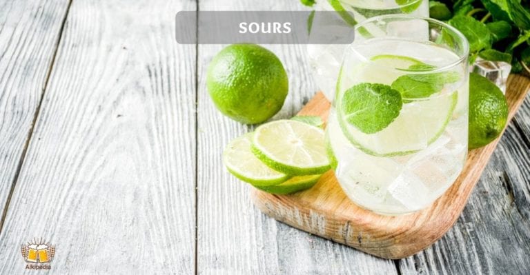 Sours cocktails