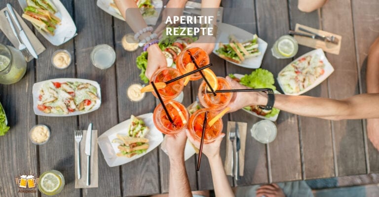 Aperitif rezepte - klassische begrüßungsdrinks / cocktails