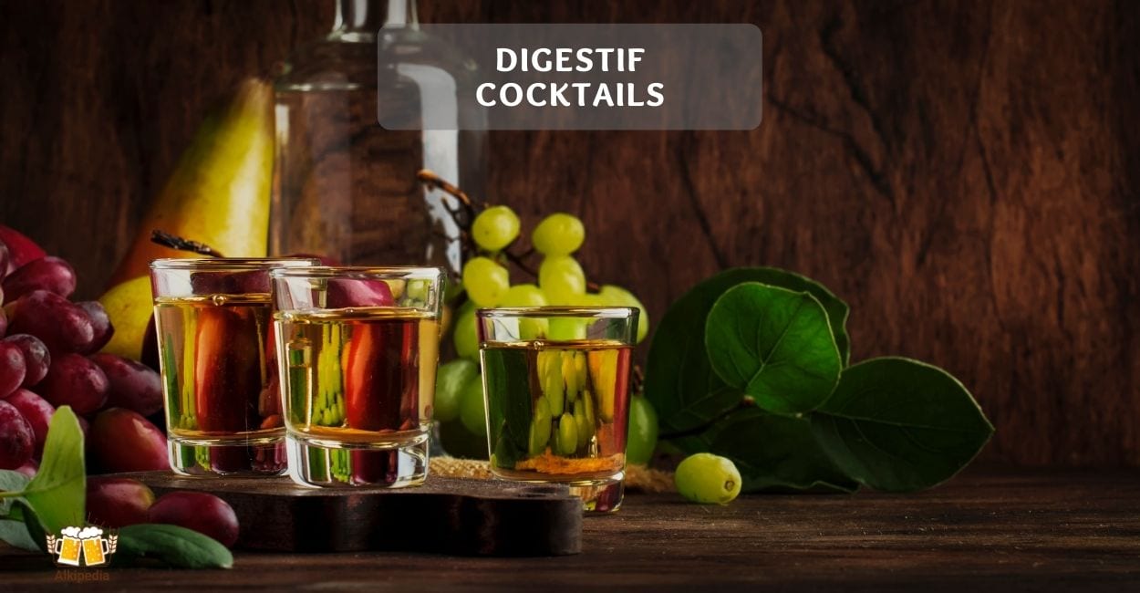 Digestif cocktails