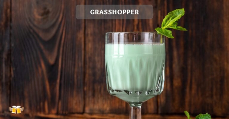 Der grasshopper cocktail