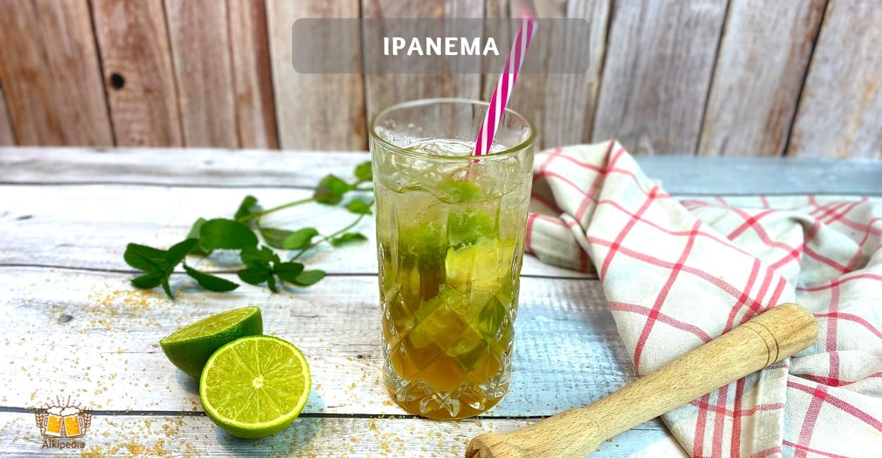 Klassischer Ipanema cocktail