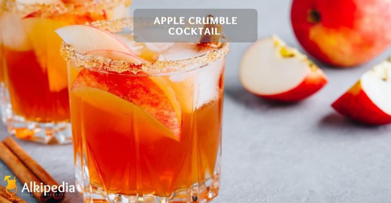 Apple crumble cocktail – der perfekte winterdrink