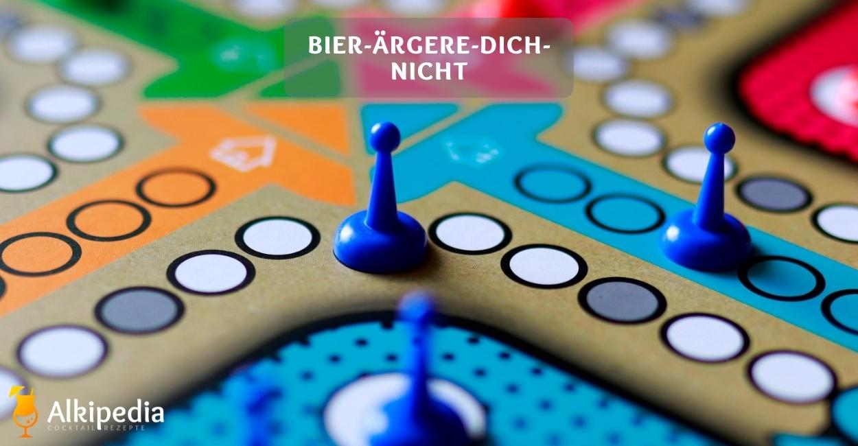 Bier-ärgere-dich-nicht zubehör - spielbrett und spielfiguren