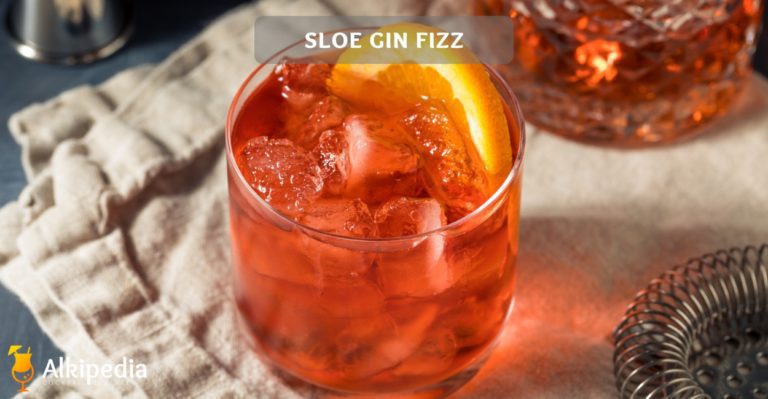 Sloe gin fizz